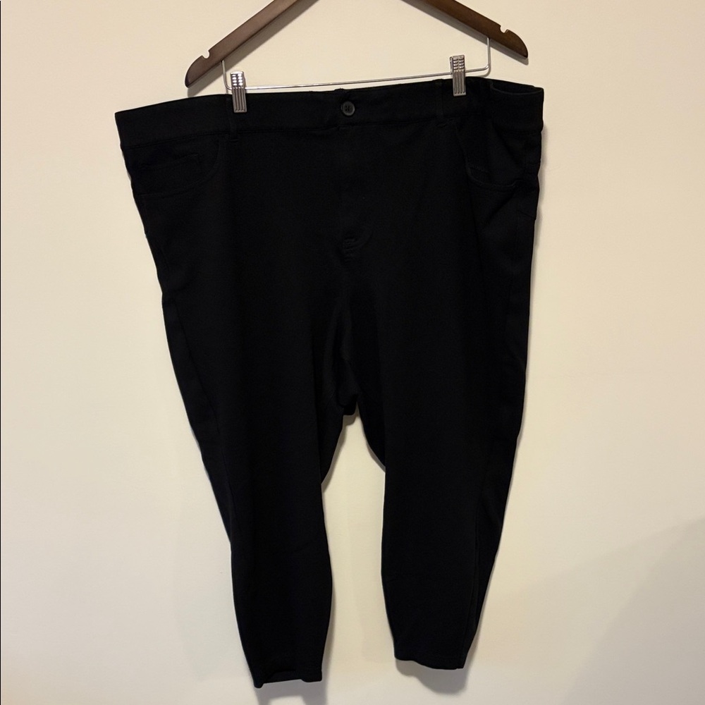 torrid Black Stretch Capri Joggers